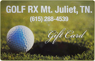 Golf Rx Gift Card